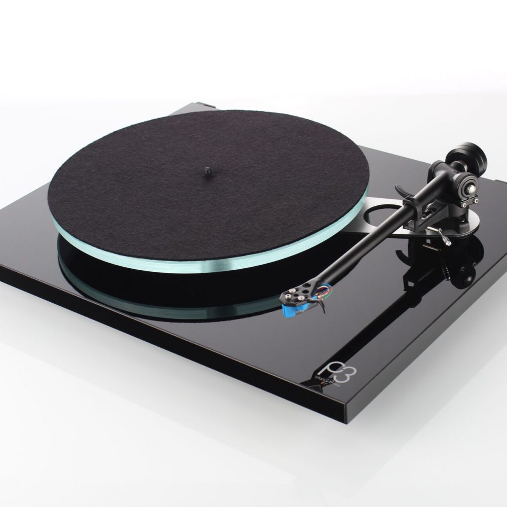 Rega P3 pladespiller sort