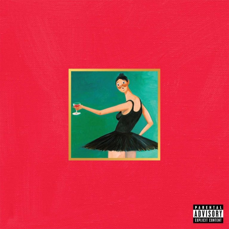 Kanye West My Beautiful Dark Twisted Fantasy på vinyl.